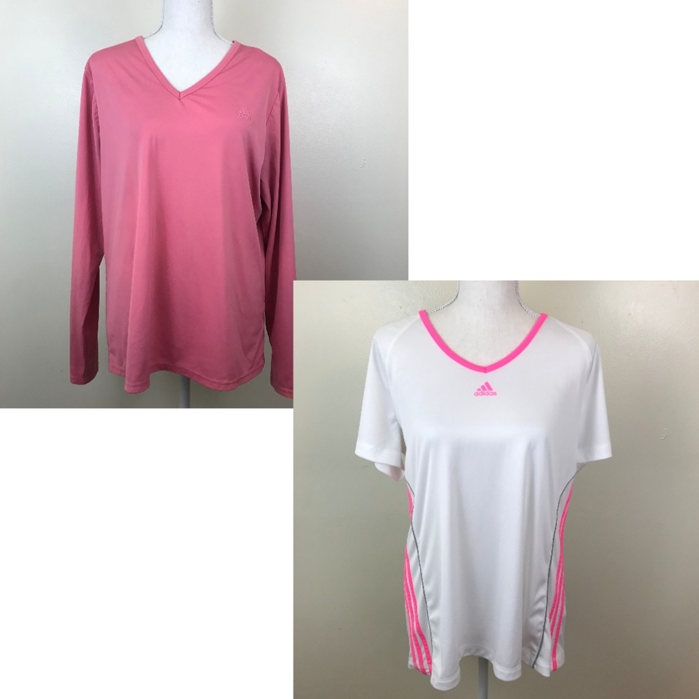 Adidas Bundle of Two XL Athletic Tops